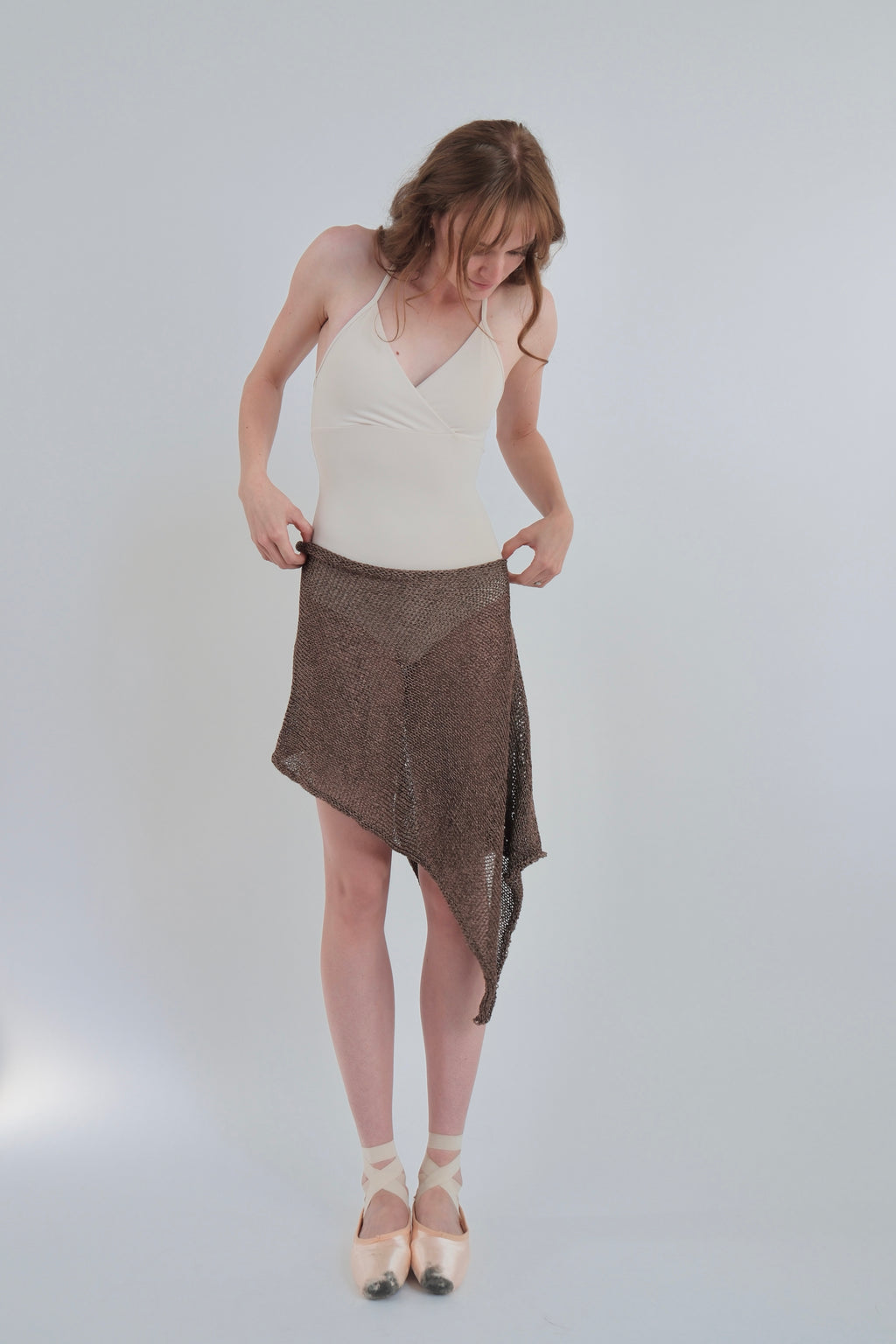 Metallic Shawl/Skirt - Metallic Espresso