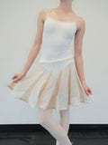 Mohair Sugarplum Furry Skirt - Latte / Cream (Short)