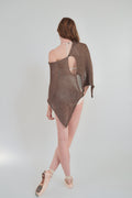 Metallic Shawl/Skirt - Metallic Espresso